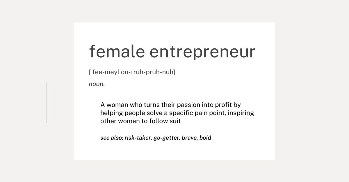 STARTUP JARGON - Female Entrepreneur - Defined